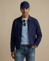 Carnaby Harrington Jacket Navy Linen