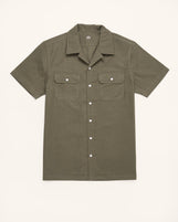 Havana Work Shirt in Brushed Oxford Agave