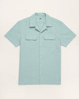 Havana Work Shirt in Brushed Oxford Sea Moss