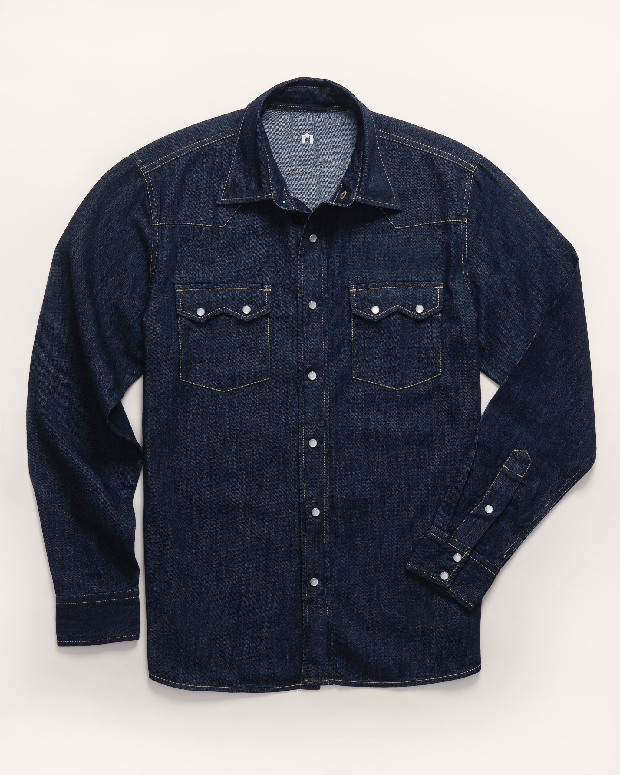 Denim Western Shirt – Monks of Method - Main Image