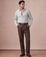 Malpe Linen City Pant Turkish Coffee Linen