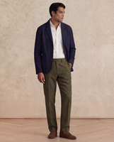 Malpe Linen City Pant Vetiver Linen