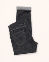 Ontaké Midweight Indian Selvedge Charcoal Selvedge Denim