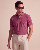 Oslo Sport Polo Mauve Piqué Cotton