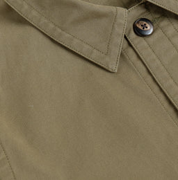 9.5 oz Mid-weight
cotton twill