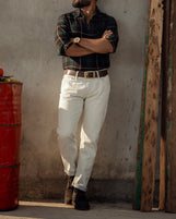 Ontaké in Mid-weight Italian Selvedge Ecru