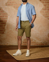 Faro in Light-weight Cotton Twill Olive