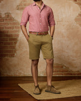 Faro in Light-weight Cotton Twill Khaki