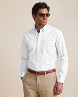 Cardiff Classic Oxford Shirt Everyday White Oxford