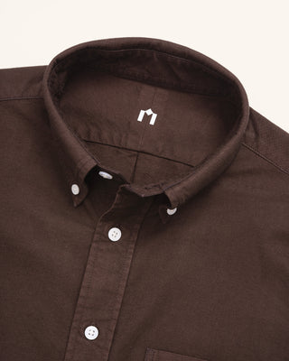 Lightly Fused Button Down Collar