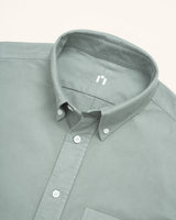 Lightly Fused Button Down Collar