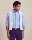 Vintage Blue Oxford