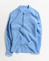 Malabar in Solid Linen Sky Dobby