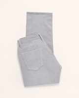 Cairo in Mid-wale Corduroy Silver