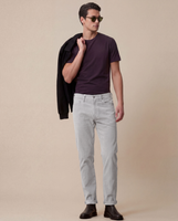 Cairo 5-Pocket Pant Silver Corduroy