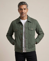 Detroit in Garment Dyed Cavalry Twill Olivine