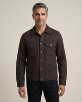 Detroit in Garment Dyed Cavalry Twill Peat