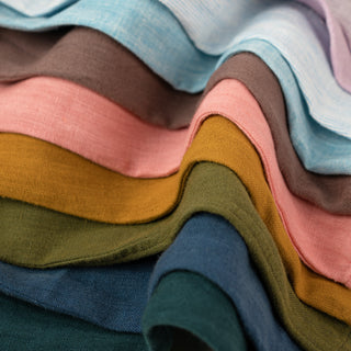 Garment‑Dyed 
Linen