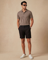 Faro Nomad Shorts Black Linen