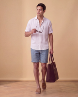 Faro Nomad Shorts Sky Wash Linen