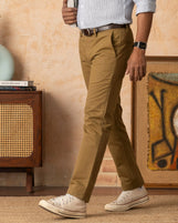 Hanoi in Midweight Cotton Twill Khakhi