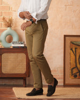 Hanoi in Midweight Cotton Twill Olive