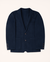 Hanover Essential Blazer Navy Cotton Twill