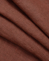 Corfu Essential Linen Shirt Rust Linen