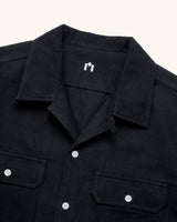 Unlined, Unfused Camp Collar