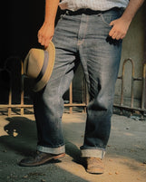 Ontaké in 21 Oz Japanese Selvedge Raw Indigo