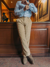 Cairo in 8 Vale Cotton Corduroy Pleated Style