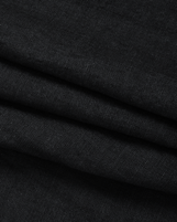 Kachch Nehru Jacket Black Linen