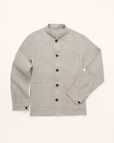 Kachch Nehru Jacket Sand Linen