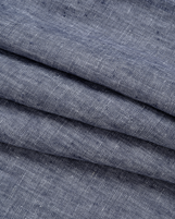 Kachch Nehru Jacket Sky Wash Linen