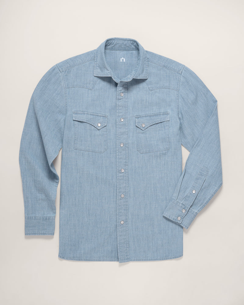 Chambray Western Shirt – Monks of Method