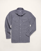 Lima in Lightweight Japanese Chambray Cirrus