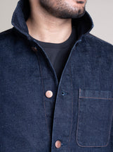 Lyon in Midweight Denim Raw Indigo