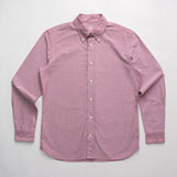 Cardiff Button Down in Midweight Oxford Calcite