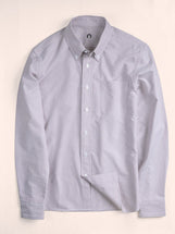 Cardiff Button Down in Midweight Oxford Pale Lilac