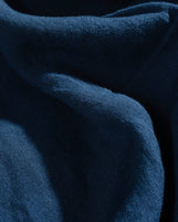 Corfu Button Down in Garment Dyed Linen Navy