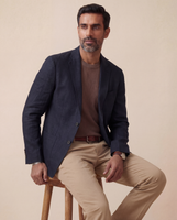 Belfast in Midweight Linen Black