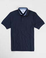 Oslo in Ribbed Collar Navy