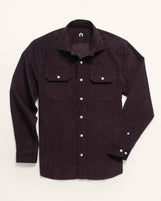 Reno Fatigue Shirt Burnt Umber Pinwale Corduroy