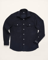 Reno Fatigue Shirt Deep Onyx Pinwale Corduroy