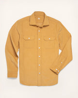 Reno Spread Collar in Midweight Pinwale Corduroy Marigold