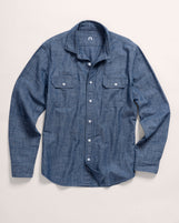 Reno Fatigue Shirt Midnight Navy Cotton Chambray
