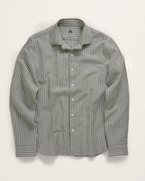 Corfu in Midweight Linen Cotton Sage Stride