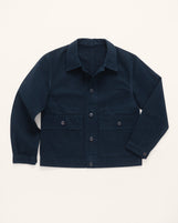 Sierra in Mid-weight Cotton Twill Navy