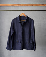 Sierra in Midweight Linen Navy