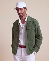 Tahoe Overshirt Olivine Cavalry Twill